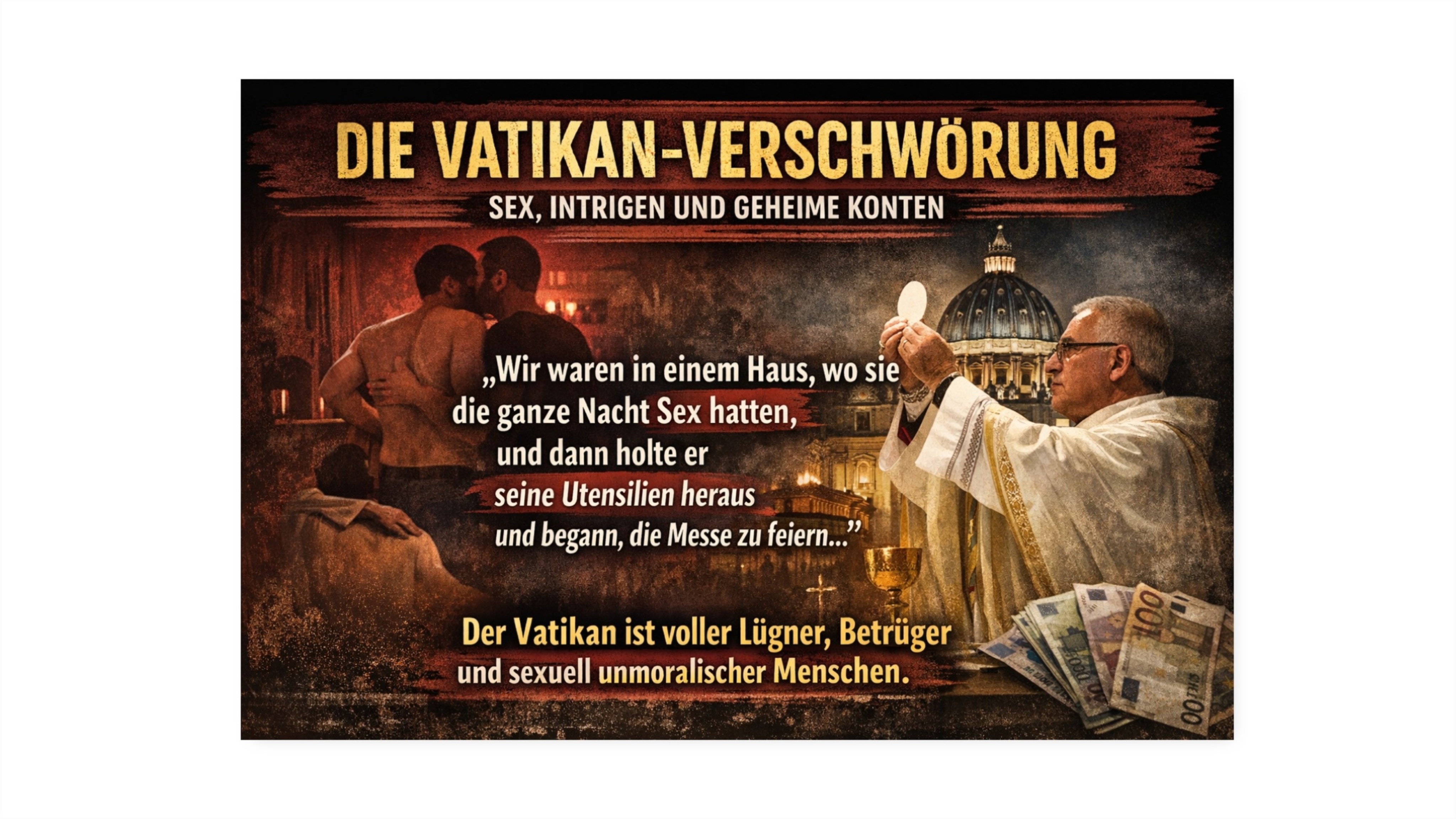 Homosexualität im Vatikan und in der römisch-katholischen Kirche