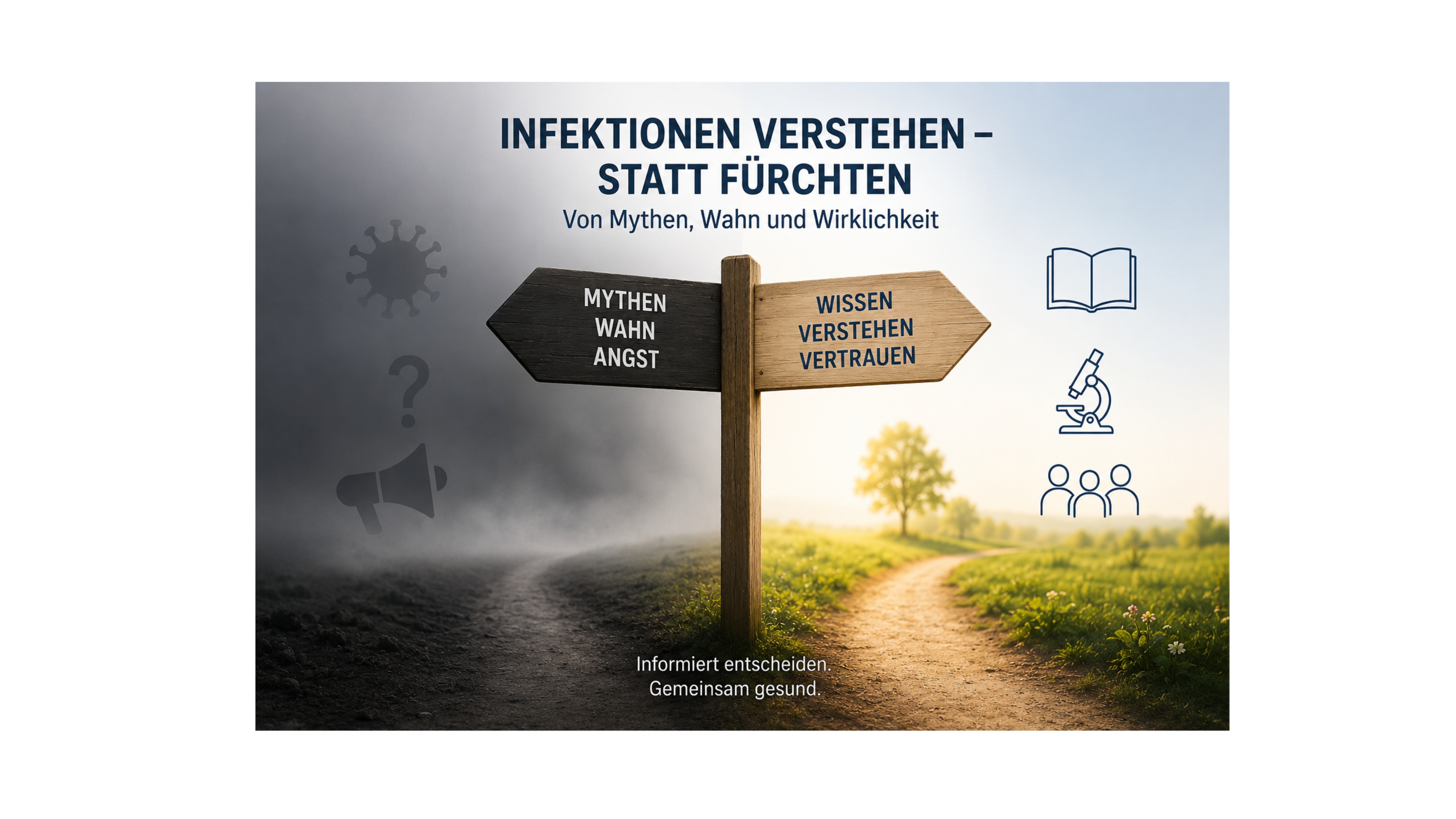 Buchbesprechung: "Infektionen verstehen – statt fürchten: Von Mythen, Wahn und Wirklichkeit"